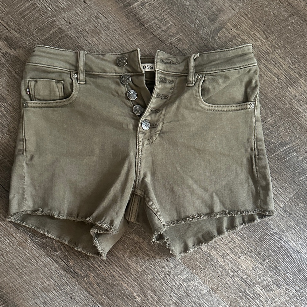 Vigoss High Waist Khaki Shorts